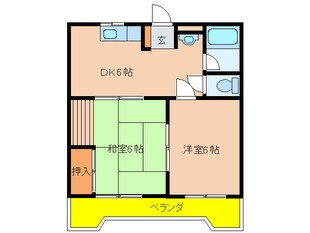 リバージュ　ツルギの物件間取画像